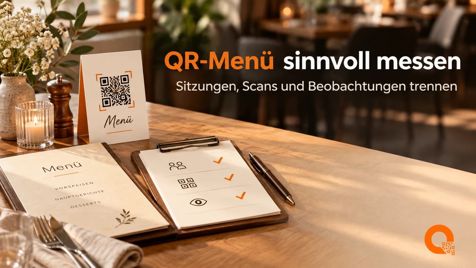 QR-Menü messen: welche Zahlen im Restaurant wirklich helfen